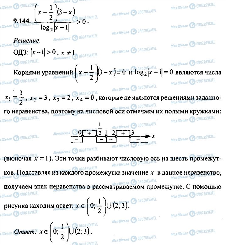 ГДЗ Алгебра 10 клас сторінка 144