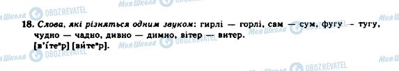 ГДЗ Українська мова 10 клас сторінка 18