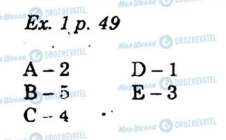 ГДЗ Англійська мова 10 клас сторінка 1