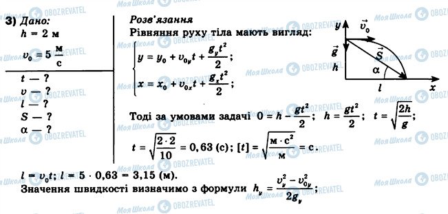 ГДЗ Фізика 10 клас сторінка 3