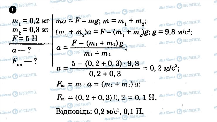 ГДЗ Физика 10 класс страница 1