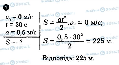 ГДЗ Фізика 10 клас сторінка 1