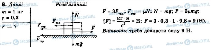 ГДЗ Физика 10 класс страница 8