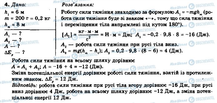 ГДЗ Фізика 10 клас сторінка 4