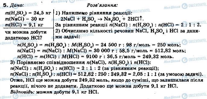 ГДЗ Хімія 10 клас сторінка 5