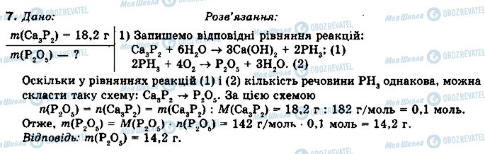 ГДЗ Хімія 10 клас сторінка 7