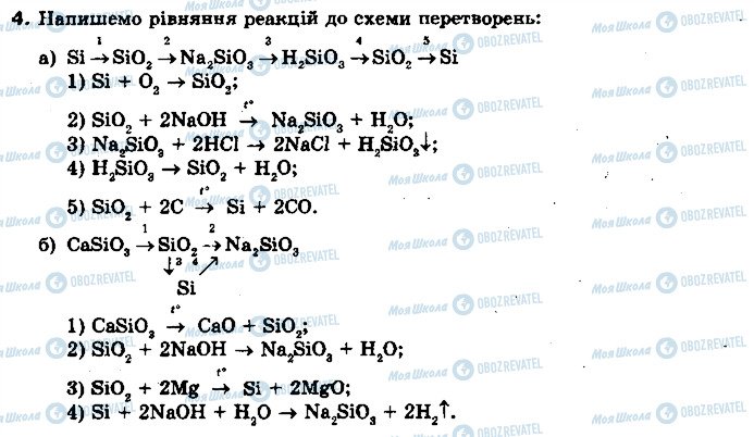 ГДЗ Хімія 10 клас сторінка 4