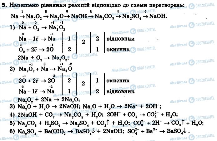 ГДЗ Хімія 10 клас сторінка 5