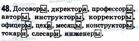 ГДЗ Російська мова 10 клас сторінка 48