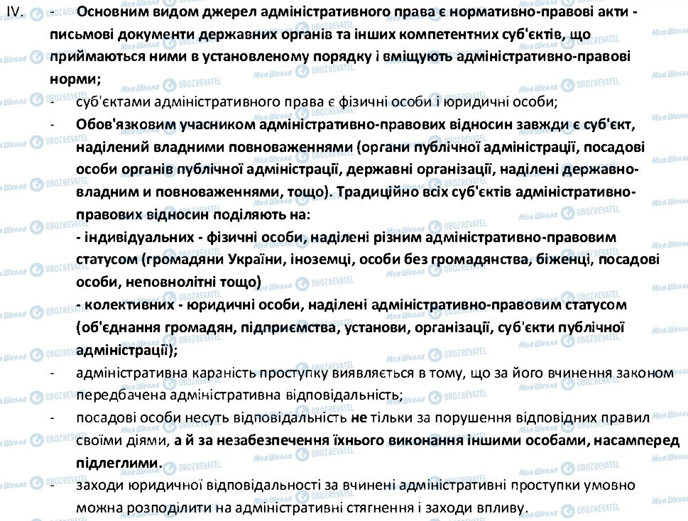 ГДЗ Правознавство 10 клас сторінка 4