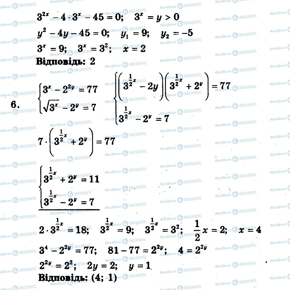 ГДЗ Алгебра 11 клас сторінка В1