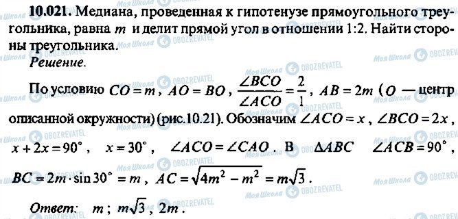 ГДЗ Алгебра 11 класс страница 21