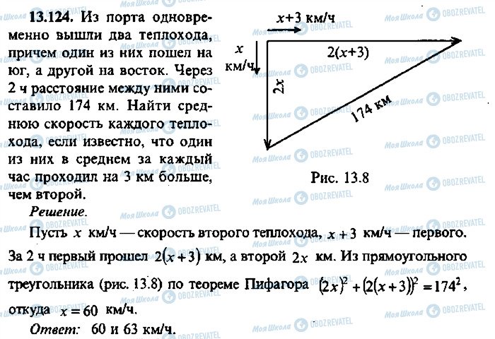 ГДЗ Алгебра 11 класс страница 124