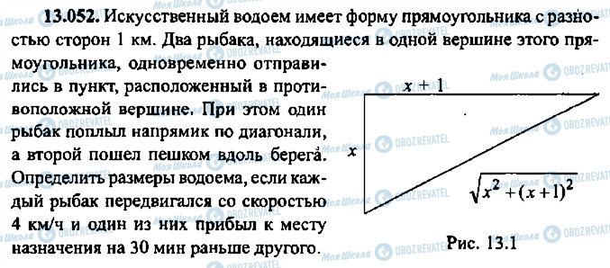 ГДЗ Алгебра 11 клас сторінка 52