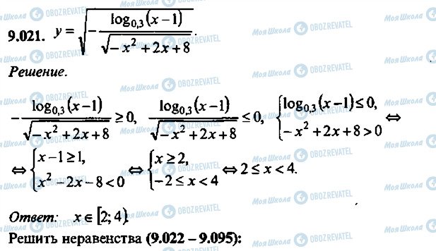 ГДЗ Алгебра 11 класс страница 21