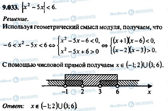 ГДЗ Алгебра 11 класс страница 33