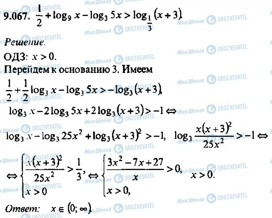 ГДЗ Алгебра 11 клас сторінка 67