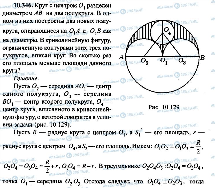 ГДЗ Алгебра 11 клас сторінка 346