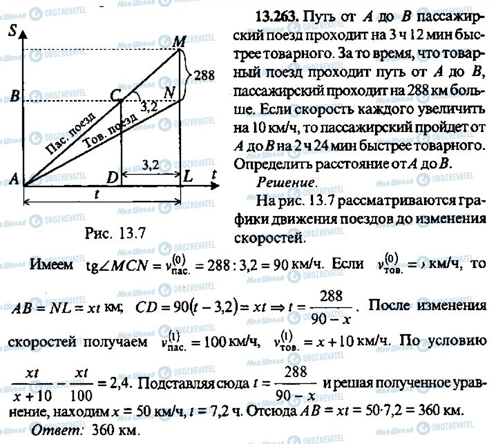 ГДЗ Алгебра 11 класс страница 263