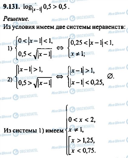 ГДЗ Алгебра 11 класс страница 131