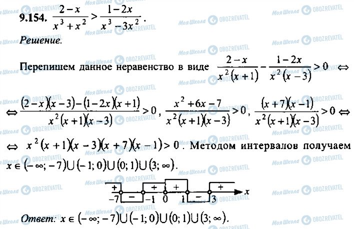 ГДЗ Алгебра 11 класс страница 154