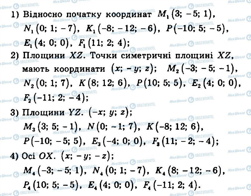 ГДЗ Геометрія 11 клас сторінка 22