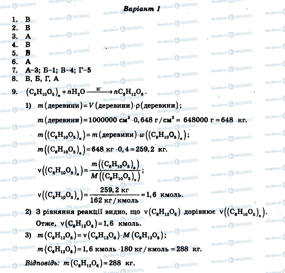 ГДЗ Химия 11 класс страница КР7