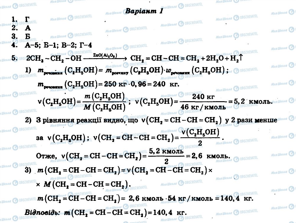 ГДЗ Хімія 11 клас сторінка СР14