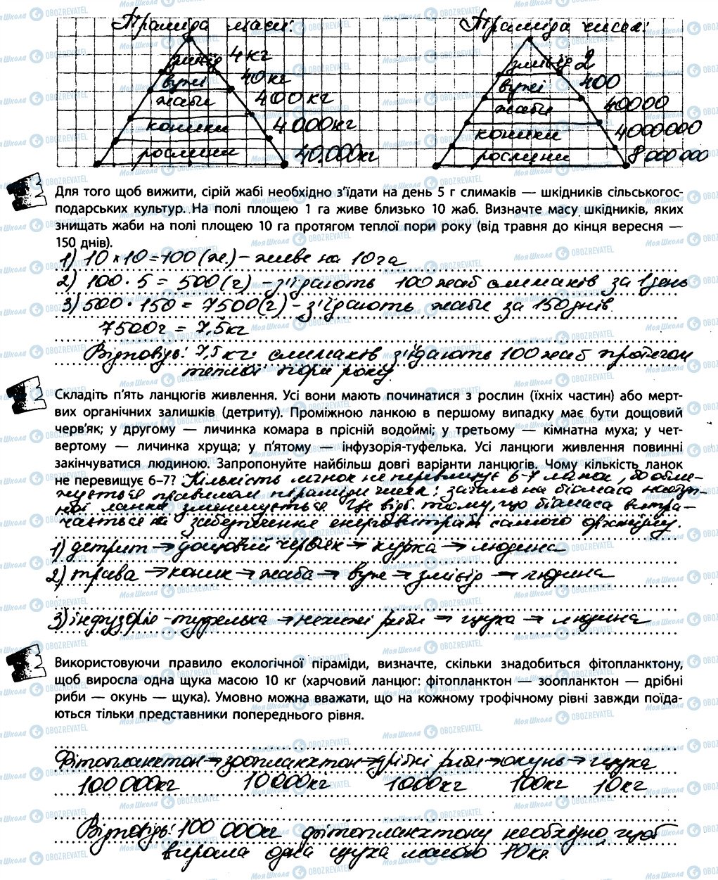 ГДЗ Биология 11 класс страница ПР3