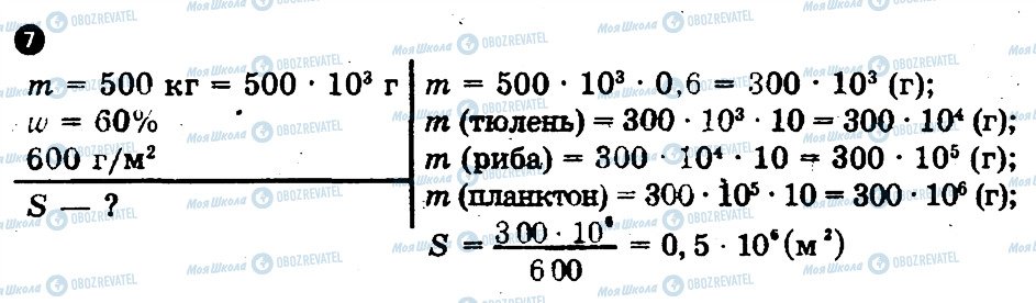 ГДЗ Биология 11 класс страница 7