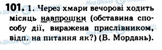 ГДЗ Українська мова 5 клас сторінка 101