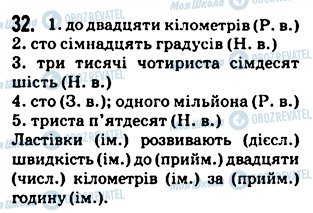 ГДЗ Українська мова 5 клас сторінка 32