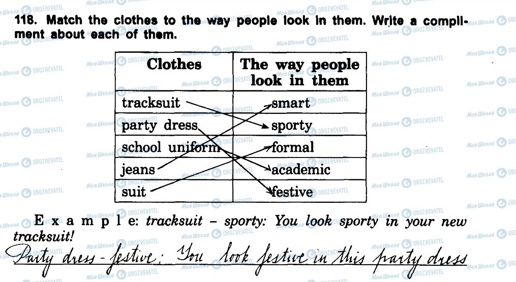 ГДЗ Английский язык 5 класс страница 118