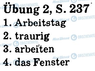 ГДЗ Немецкий язык 5 класс страница стр237впр2