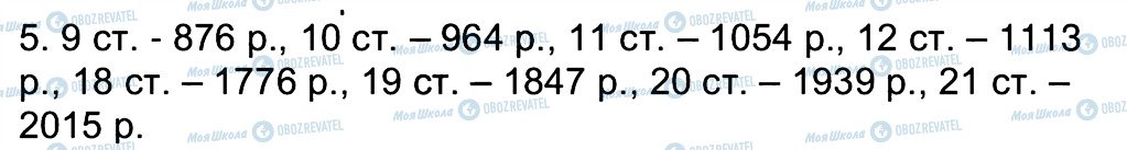 ГДЗ Історія України 5 клас сторінка 5