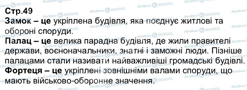 ГДЗ Історія України 5 клас сторінка 49