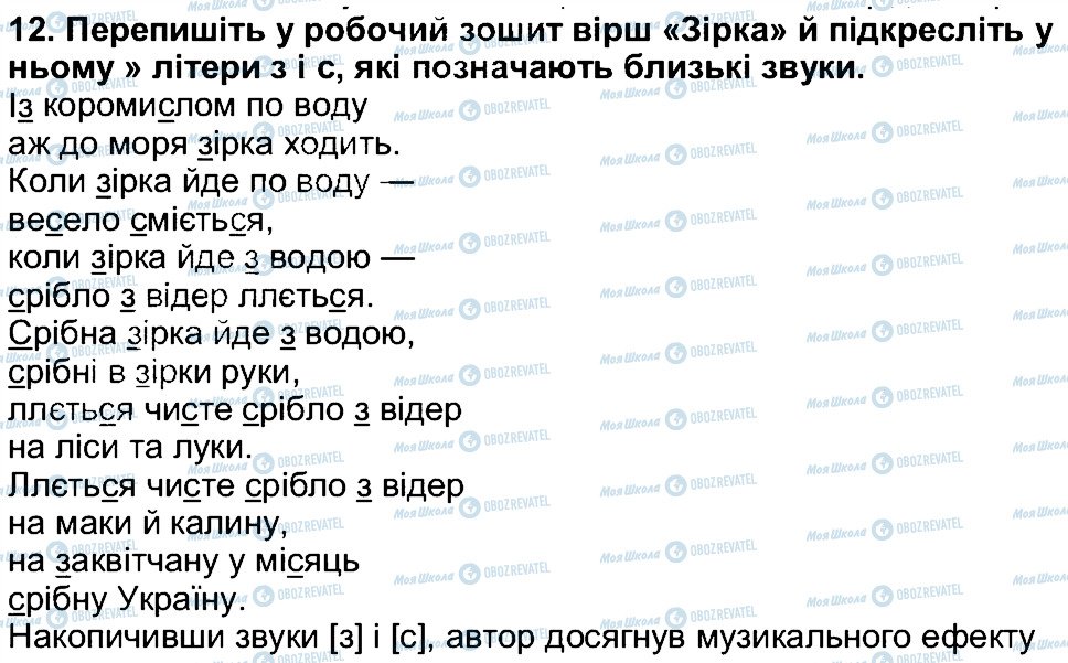 ГДЗ Українська література 5 клас сторінка 12