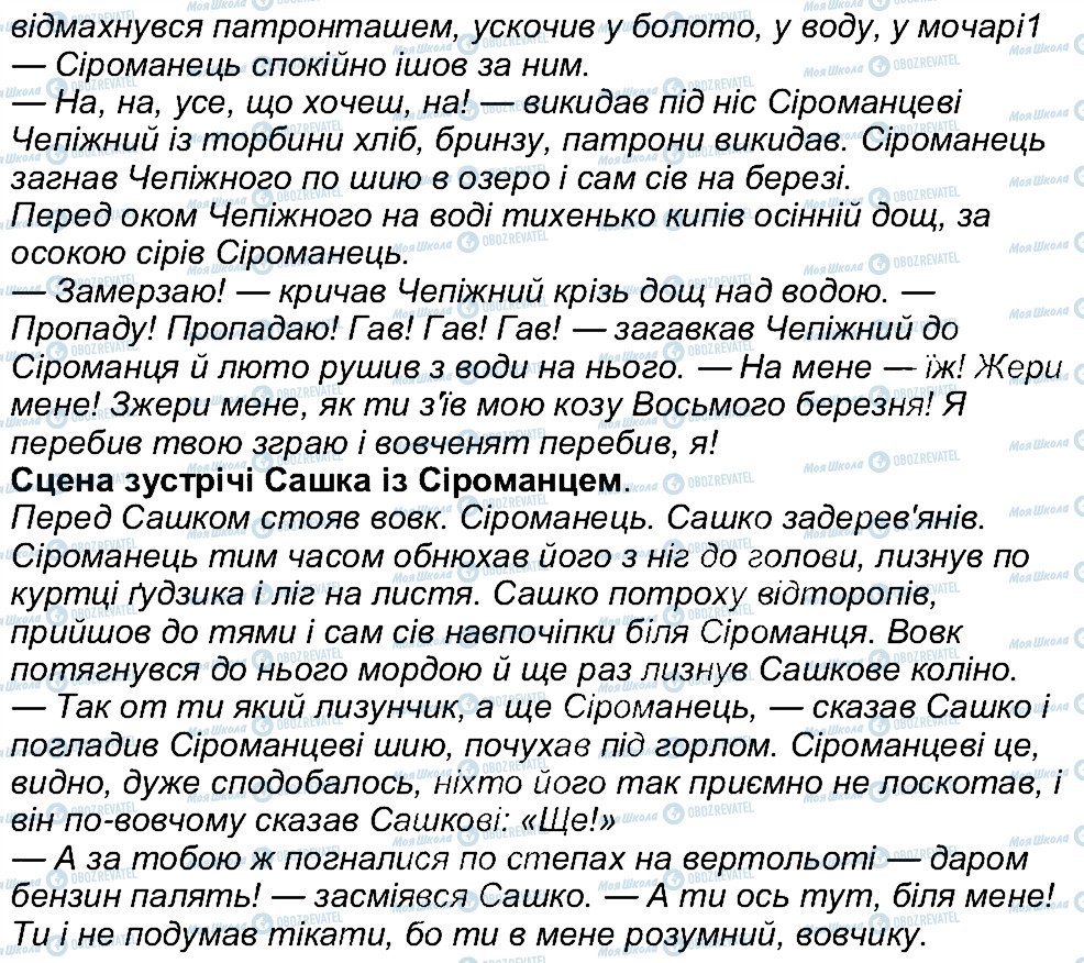 ГДЗ Українська література 5 клас сторінка 11
