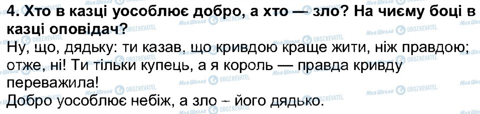 ГДЗ Українська література 5 клас сторінка 4