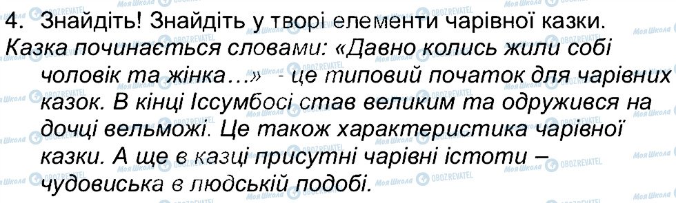 ГДЗ Зарубіжна література 5 клас сторінка 4