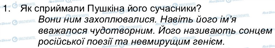 ГДЗ Зарубежная литература 5 класс страница 1