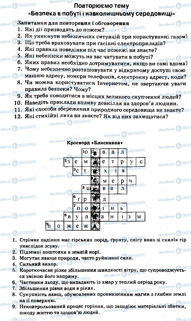 ГДЗ Основи здоров'я 5 клас сторінка 64