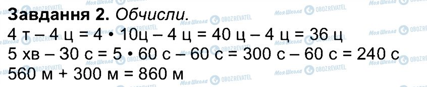 ГДЗ Математика 4 клас сторінка 2