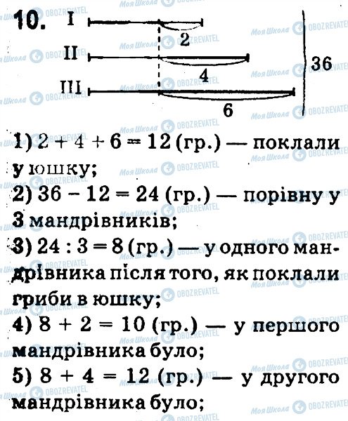 ГДЗ Математика 4 клас сторінка 10