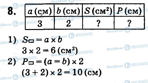 ГДЗ Математика 4 клас сторінка 8