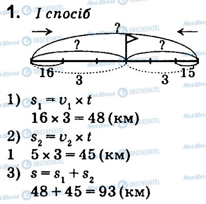 ГДЗ Математика 4 класс страница 1