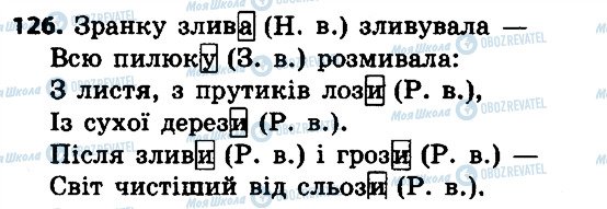 ГДЗ Українська мова 4 клас сторінка 126