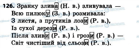 ГДЗ Укр мова 4 класс страница 126