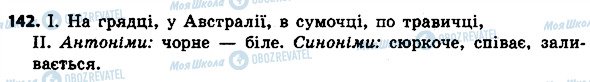 ГДЗ Українська мова 4 клас сторінка 142