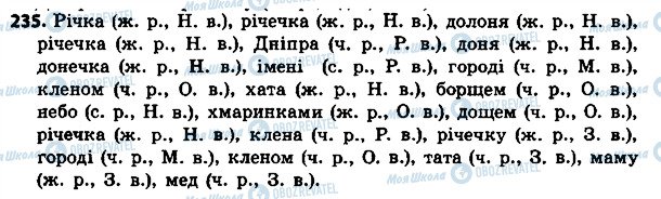 ГДЗ Українська мова 4 клас сторінка 235